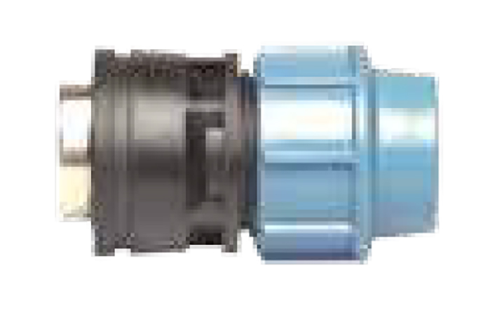 Муфта із латунним внутрішнім різьбленням 50x1 1/2`, 16 PN, поліпропілен/латунь